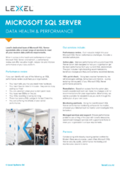 Microsoft SQL Server Health and Performance